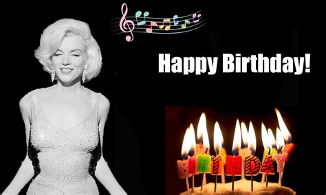 happy birthday marilyn monroe images